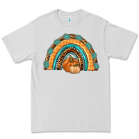 Dove Grey Rainbow Thankful with Gemstone Premium Tee - texasbilliewilder