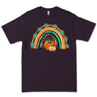 Plum Rainbow Thankful with Gemstone Premium Tee - texasbilliewilder