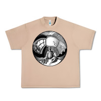 Burro M.C. Escher Spherical Self Portrait Urban Heavy Tee - longCreatives