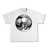 Lunar Rock M.C. Escher Spherical Self Portrait Urban Heavy Tee - longCreatives