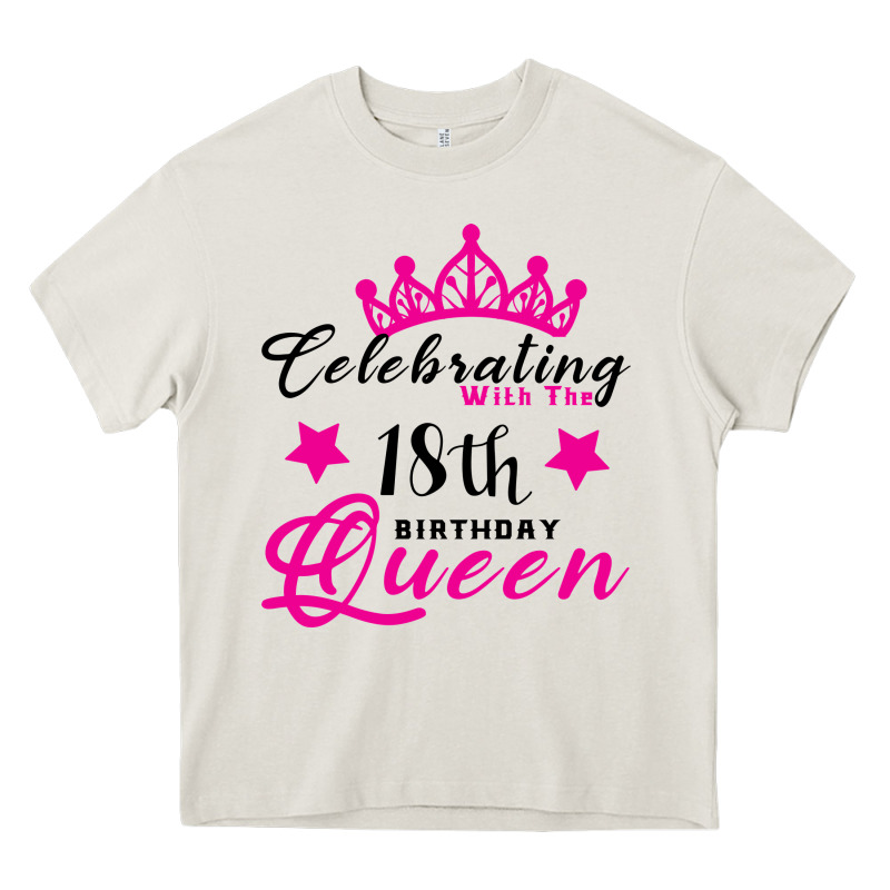 Celebrating With The 18th Birthday Queen Heavy Core Tee by Bettercallsaul | Teevron