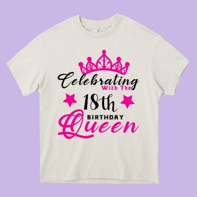 Celebrating With The 18th Birthday Queen Heavy Core Tee Designed By Bettercallsaul