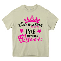 Mossy Celebrating With the 18th Birthday Queen Heavy Core Tee - Bettercallsaul