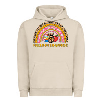 Pigment French Oak back to school rainbow hello fifth grade Urban Hoodie - AdoDesignShop