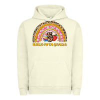 Pigment Pistachio back to school rainbow hello fifth grade Urban Hoodie - AdoDesignShop