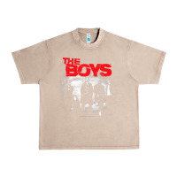 French Oak The Boys Graffiti Group Photo Urban Heavy Tee - longCreatives