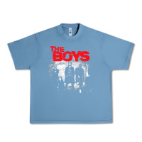 The Boys Graffiti Group Photo Urban Heavy Tee | Teevron