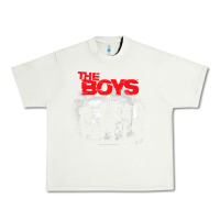 Pistachio The Boys Graffiti Group Photo Urban Heavy Tee - longCreatives