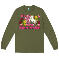 My First Valentine's Day Unicorn Long Sleeve Tee | Teevron