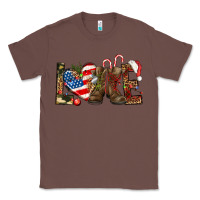 Chestnut Army christmas love 4th Of July Classic Tee - HowdyJamesFarm