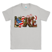 Moon Dust Army christmas love 4th Of July Classic Tee - HowdyJamesFarm