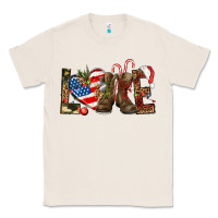Natural Army christmas love 4th Of July Classic Tee - HowdyJamesFarm