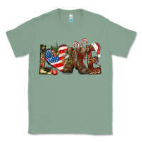 Sage Army christmas love 4th Of July Classic Tee - HowdyJamesFarm