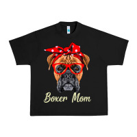 Black Boxer Mom Dogs  Mothers Day Dog Lovers Gifts For Women Urban Heavy Tee - longCreatives