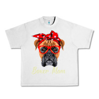 Lunar Rock Boxer Mom Dogs  Mothers Day Dog Lovers Gifts For Women Urban Heavy Tee - longCreatives