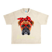 Sandshell Boxer Mom Dogs  Mothers Day Dog Lovers Gifts For Women Urban Heavy Tee - longCreatives