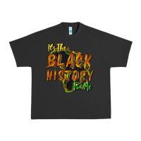 Pigment Black It's the black history for me Urban Heavy Tee - HowdyJamesFarm