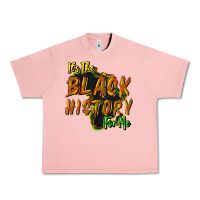 Salmon It's the black history for me Urban Heavy Tee - HowdyJamesFarm