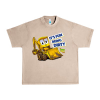 French Oak Kids The Stinky and Dirty Show  It's Fun Being Dirty Urban Heavy Tee - longCreatives