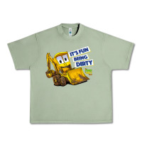 Oil Green Kids The Stinky and Dirty Show  It's Fun Being Dirty Urban Heavy Tee - longCreatives