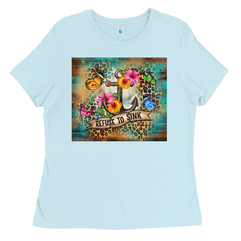 Western Refuse To Sink Tumbler Tbs Ladies Tee by TumblerDesignByShophia | Teevron