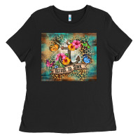 Black western refuse to sink tumbler tbs Ladies Tee - TumblerDesignByShophia