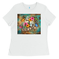 White western refuse to sink tumbler tbs Ladies Tee - TumblerDesignByShophia