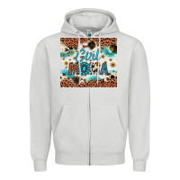 Dove Grey mom Zipper Hoodie - Artiststas