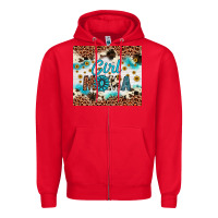 Red mom Zipper Hoodie - Artiststas