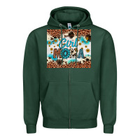Sports Green mom Zipper Hoodie - Artiststas