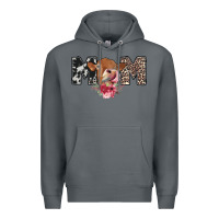 Rock mom cow Premium Hoodie - CowhideDigitalArt
