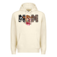Sandshell mom cow Premium Hoodie - CowhideDigitalArt