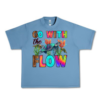 Pebble Blue go with the flow Urban Heavy Tee - RanaPortraitStore