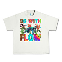 Pistachio go with the flow Urban Heavy Tee - RanaPortraitStore