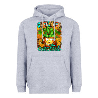Heather Grey go fall on a cactus Heavyweight Hoodie - AdoDesignShop
