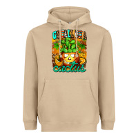 Mushroom go fall on a cactus Heavyweight Hoodie - AdoDesignShop