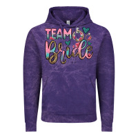 Cloud Purple team bride Vintage Hoodie - OliviaCreatesArt