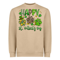 Mushroom happy st. patricks day paws Heavyweight Sweatshirt - Artiststas