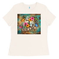 Bone western refuse to sink tumbler tbs Ladies Tee - TumblerDesignByShophia
