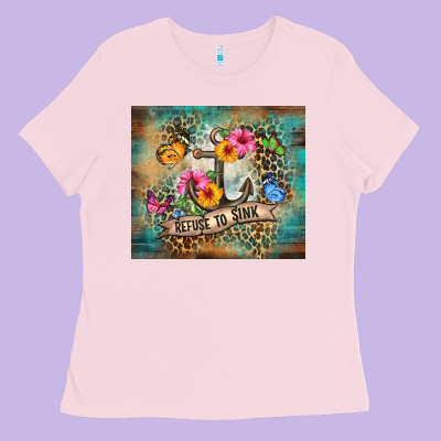 Western Refuse To Sink Tumbler Tbs Ladies Tee Designed By Tumblerdesignbyshophia
