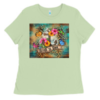 Matcha western refuse to sink tumbler tbs Ladies Tee - TumblerDesignByShophia