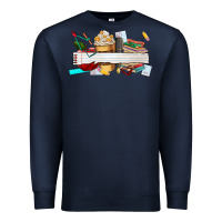 Navy preview teachers name Premium Sweatshirt - AdoDesignShop