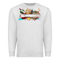 Oatmeal Heather preview teachers name Premium Sweatshirt - AdoDesignShop