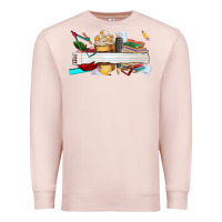 Pale Pink preview teachers name Premium Sweatshirt - AdoDesignShop