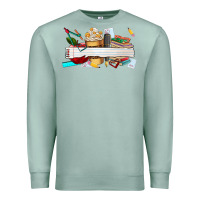 Seafoam preview teachers name Premium Sweatshirt - AdoDesignShop