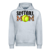 Heather Grey softball mom Urban Hoodie - AdoDesignShop