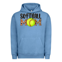 Pigment Pebble Blue softball mom Urban Hoodie - AdoDesignShop