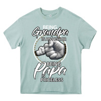 Arona being grandpa is an honor being papa is priceless, gift dad Heavy Core Tee - longCreatives