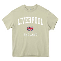 Mossy Liverpool England Vintage Athletic Sports Design Heavy Core Tee - longCreatives
