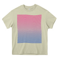 Mossy Bisexual Pride Subtle Bi Heavy Core Tee - longCreatives